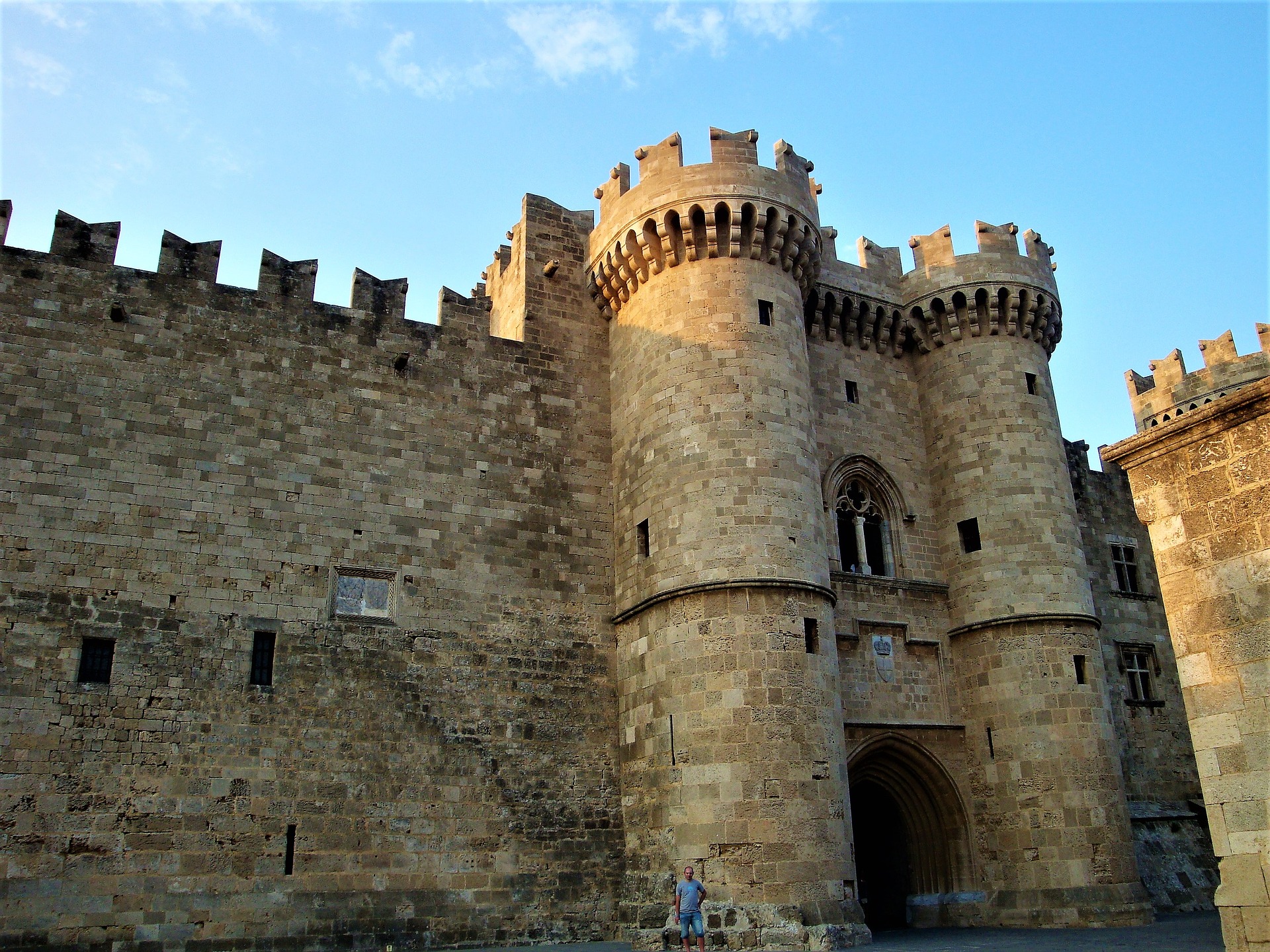Рыцарский замок в Родосе