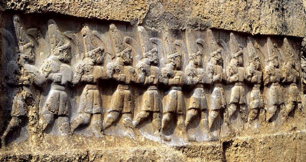 Hattushash Soldier Reliefs