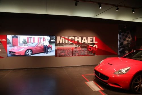 Michael Schumacher Ferrari Sergisi
