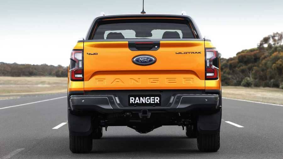 Ford Ranger 2022 arka görünüm