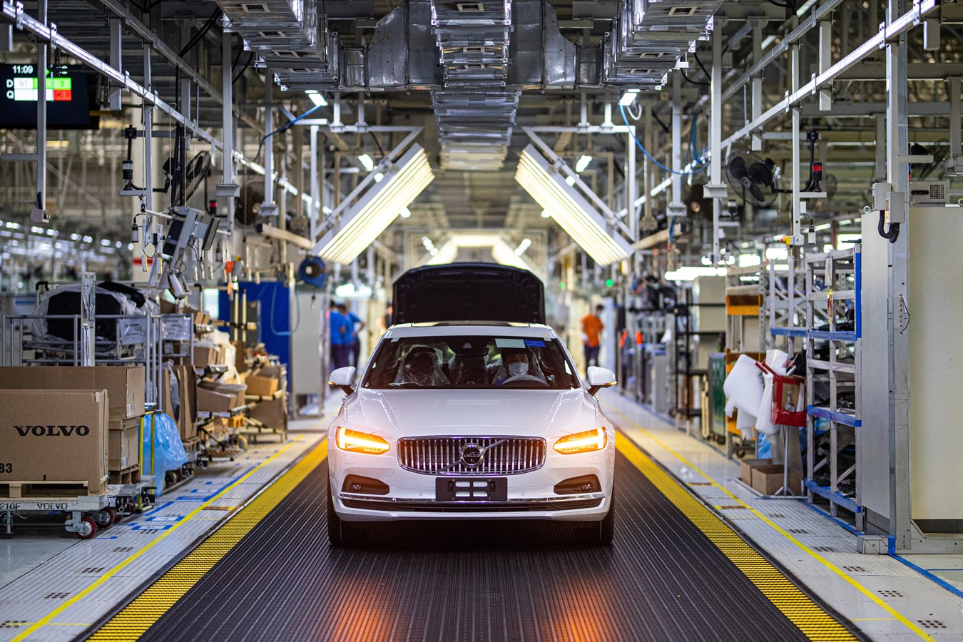 Volvo’dan İklim Nötr Fabrika, daqing, çin, araba üretimi