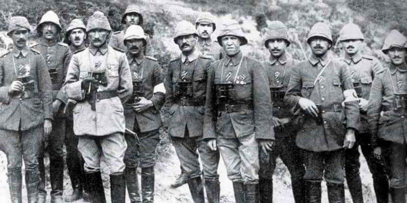 1. dünya savaşı, atatürk, türk ordusu