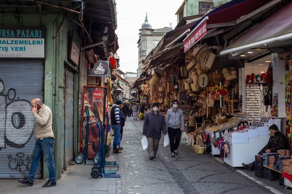 istanbul tarihi hanlar: tahtakale nerede