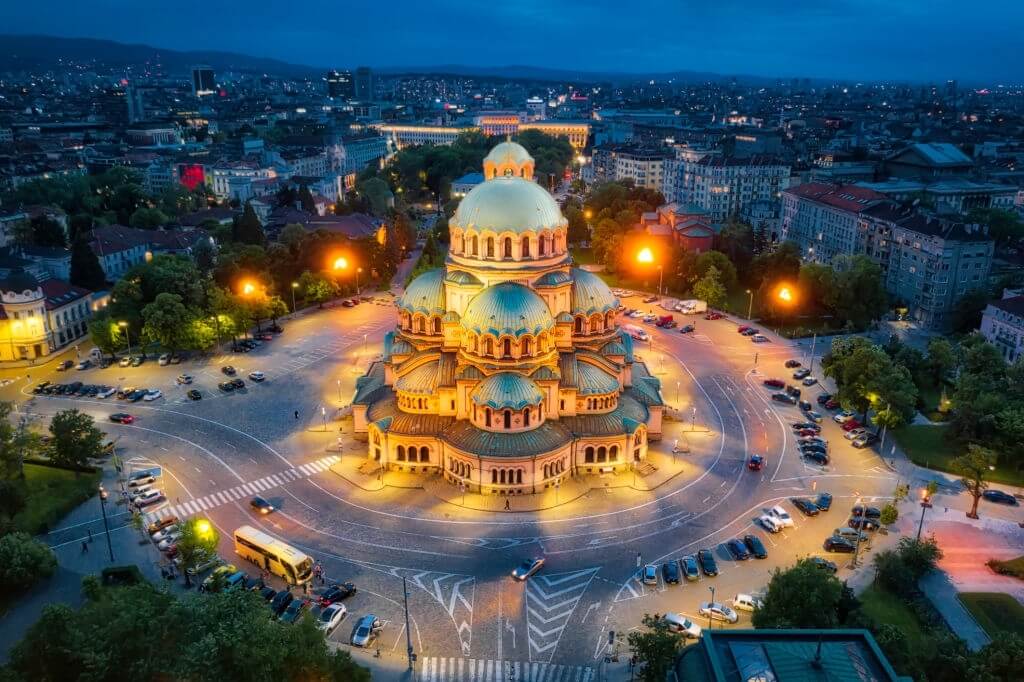 Bulgaristan gezilecek yerler, alexander nevsky katedrali