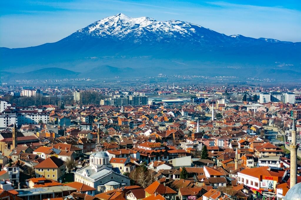 kosova gezilecek yerler, prizren şehir manzarası