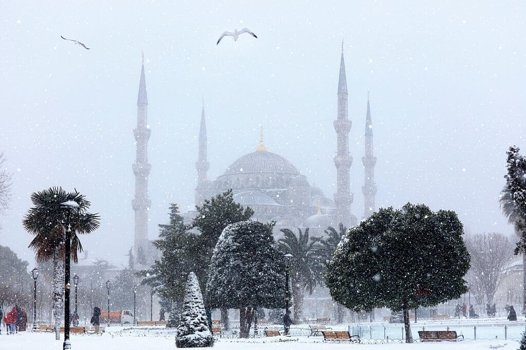 aralıkta gezilecek yerler, istanbul kış manzarası