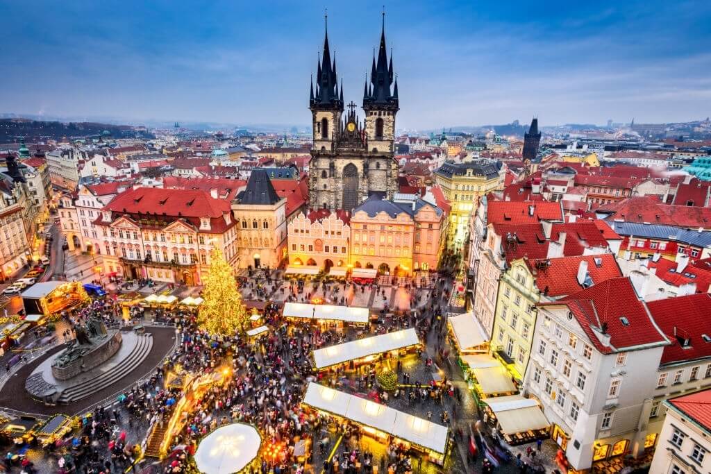 Prag gezilecek yerler, noel çarşısı pazar ziyareti