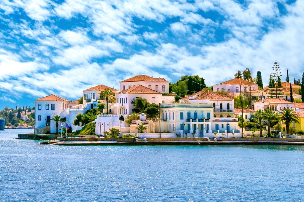 spetses adası, atina, yunanistan